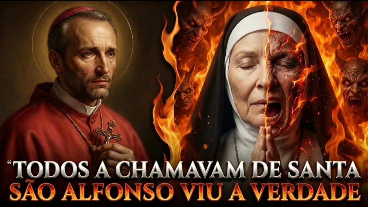 40 anos como freira — São Afonso de Ligório a viu queimando no inferno!