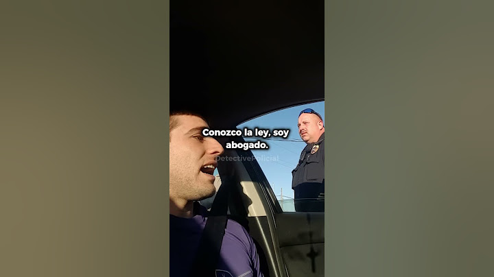 Policía Enfrenta a un Abogado por la Ley
