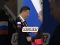 ⚡️ Putin 🫡 Salute China President Xi Jinping | Russia Beijing | North Korea Kim Jong Un #shorts