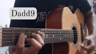 Dadd9 chord on guitar Dadd9 chord on guitar