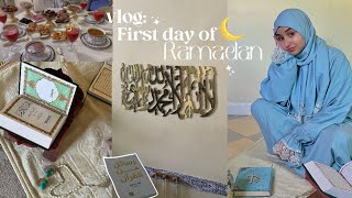 Vlog First Day Of Ramadan 2023 Productive Day Ramadan Routine أول نهار ف رمضان 
