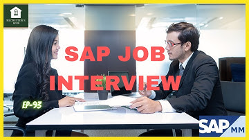 SAP JOB INTERVIEW - SAP MM CONSULTANT