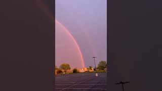 Person Captures Beautiful Footage Of Double Rainbow Over Chicago - 1323602
