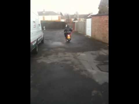 Karl and Anthony's 1st time on the 50cc moped