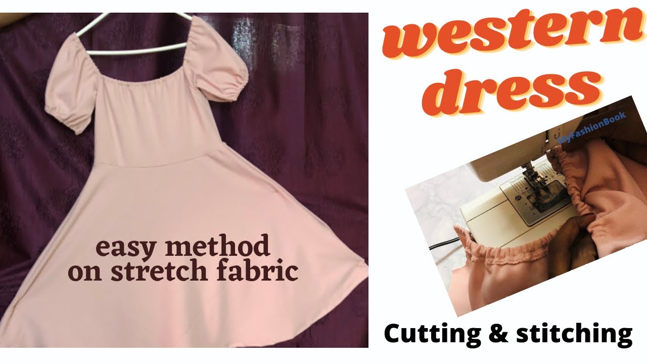western dress cutting and stitching off shoulder gown cutting and stitching /western gown cutting and stitching /off shoulder dress