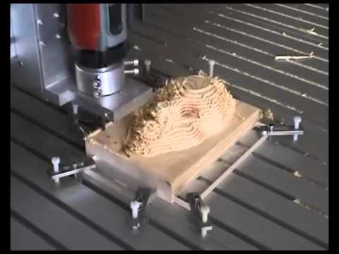 incisione 3d con fresa CNC 3 assi 