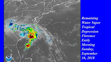 Hurricane Florence - Rainfall Totals as of September 16, 2018