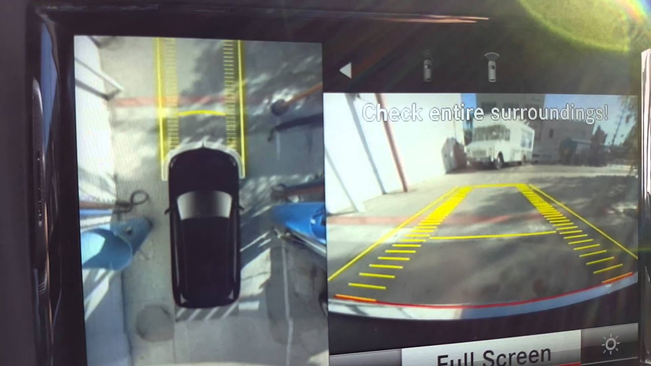 Mercedes aerial view camera? Please explain!! YouTube