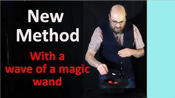 Must see magic, multiplying sponge balls trick with new eruption finale.