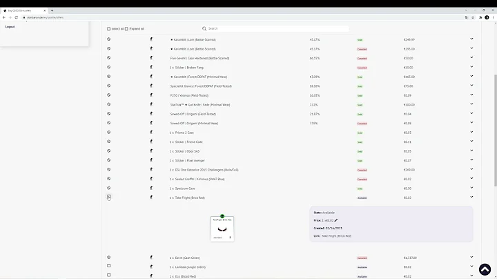 How to use skinbaron inventory | Easy tutorials #2