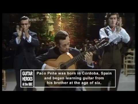 PACO PENA - Cantes Por Bulerias  (1972 UK TV Performance) ~ HIGH QUALITY HQ ~