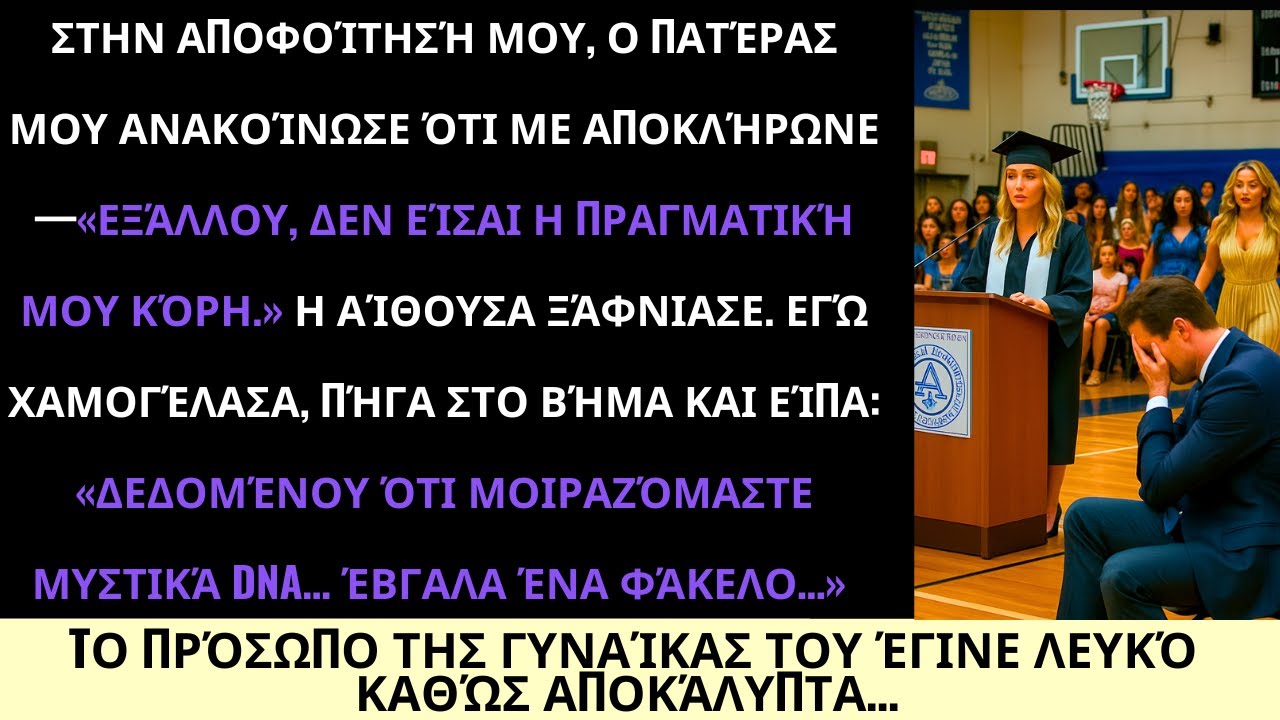 Στην Αποφοίτησή Μου, Ο Πατέρας Μου Με Αποκήρυξε—Αποκάλυψα Ένα Κρυφό Οικογενειακό Μυστικό