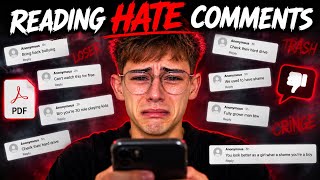 READING MY HATE COMMENTS 
