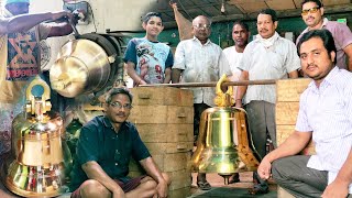 Temple Bells Making Industry | Church Bell Making Process | Bronze Bell Making Bronze Metal Casting