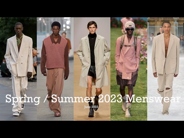 PFW & MFW Men's FW23 Best Shows, Fashion Trends