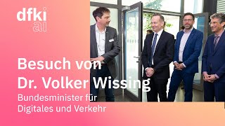 Besuch von Dr. Volker Wissing, Bundesminister für Digitales und Verkehr