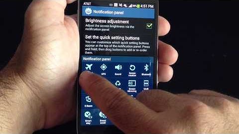 Samsung Galaxy S4 Tip 10: How to reorder toggles
