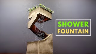 Amazing Shower Fountain 'TOWER'  DIY Waterfall