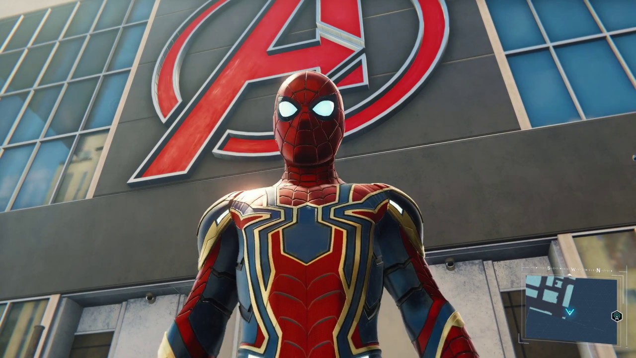 Игра железного паука. Spider man ps4 Iron Spider. Spider man ps4 Iron Spider Suit. Marvel Spider man Iron Spider Suit. Костюм железного паука ps4.