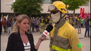Un bombero que trabajó en el incendio de Zamora revela su sueldo: 