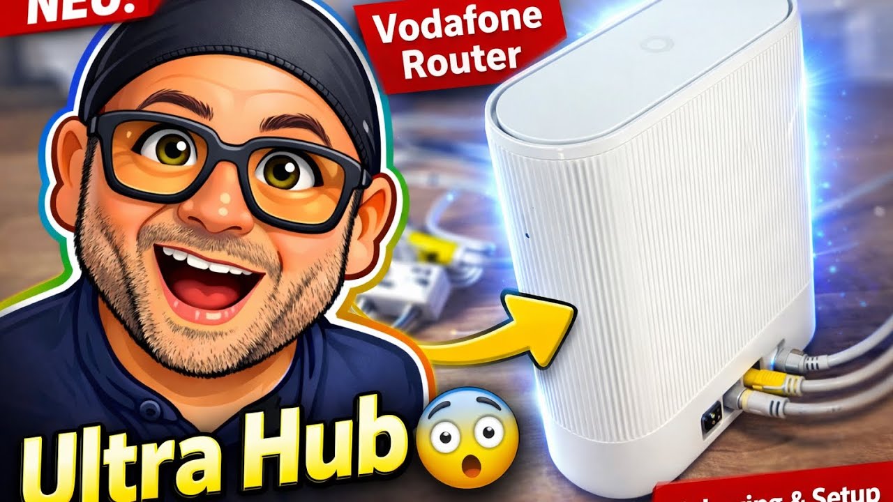 Vodafone Ultra Hub 7 Kabel Router Unboxing und Anleitung - YouTube