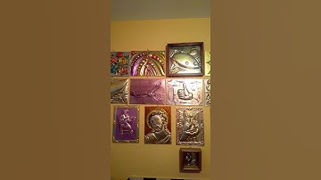 Metal Embossed art. Metaloplastie by Eugen Peter Nasca. Youghal,Ireland.