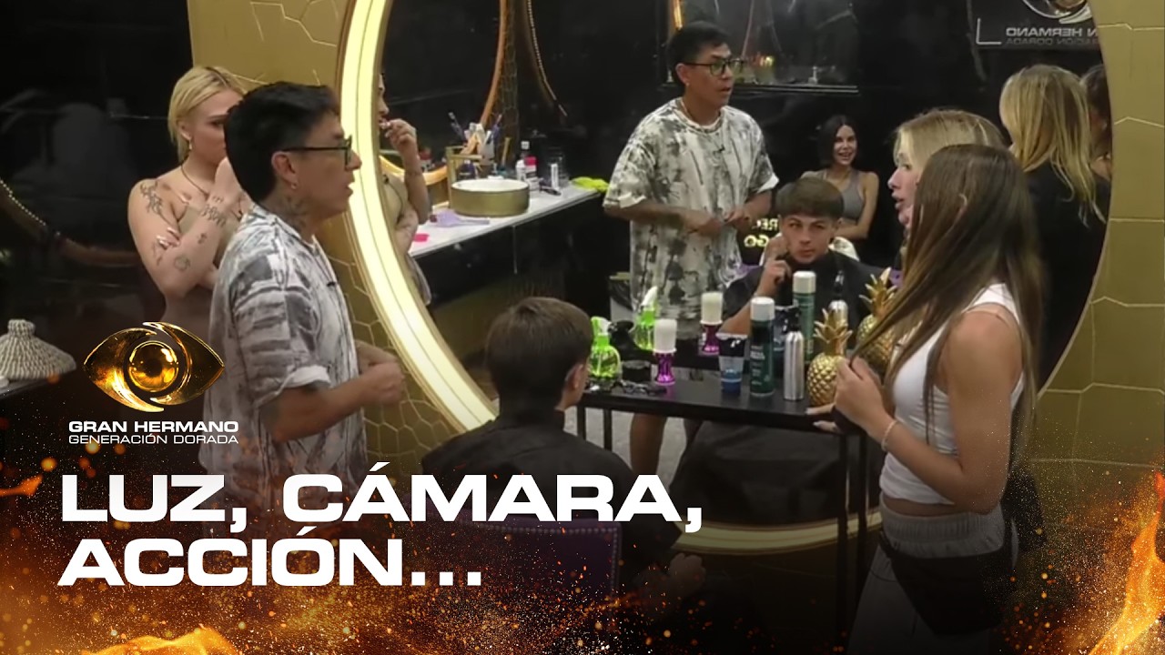 La peluquería de Brian: Lola y Lolo le bebotean por un turno en la pelu - Gran Hermano