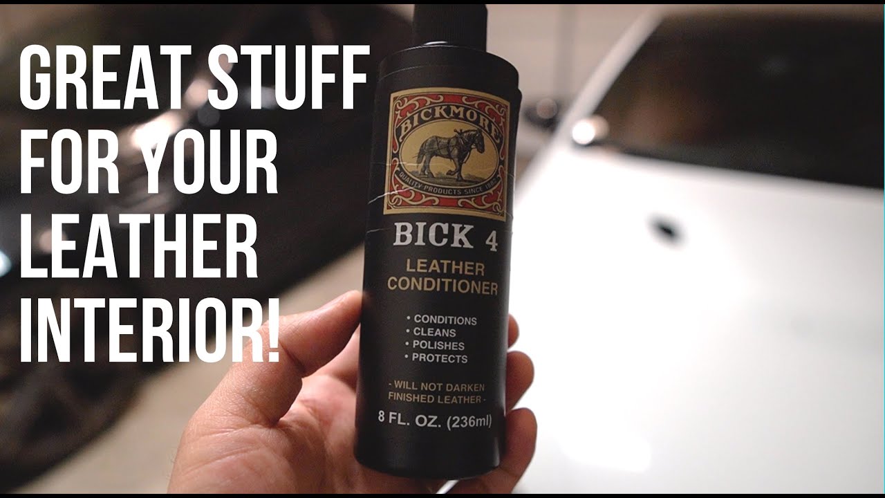 Using Bick 4 Leather Conditioner on Cowboy Boots 