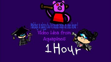 Making a piggy build mode map in one hour, video idea from Aquapines