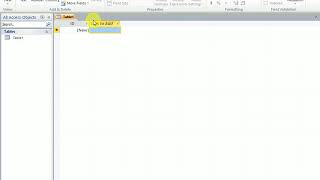 How to create a Student record Database in access.