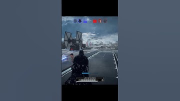 Darth Vader Epic Jump Choke Finish #shorts