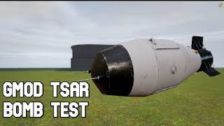 Garry's Mod Bomb Testing & Showcase