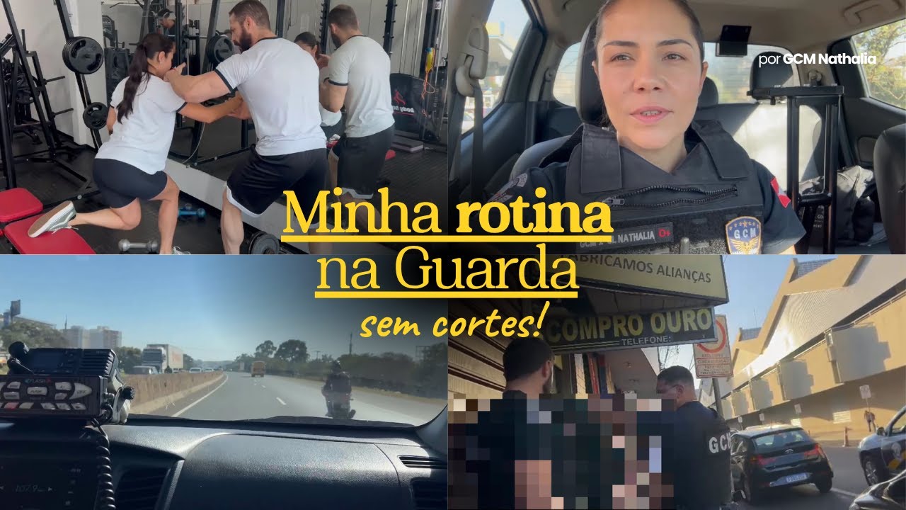 1 dia patrulhando com uma Guarda Municipal Feminina