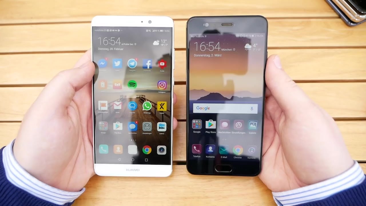 Huawei mate 20 pro vs p10 plus