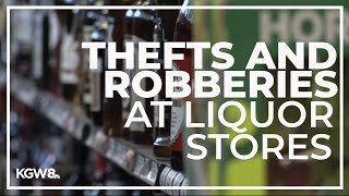 Oregon liquor stores report steep rise in thefts and robberies