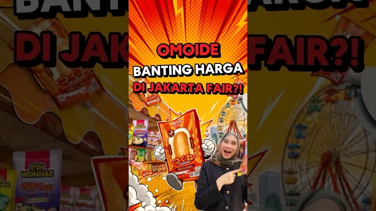 WAJIB MAMPIR GUYSSSS😆 #omoide #tsukune #jakartafair