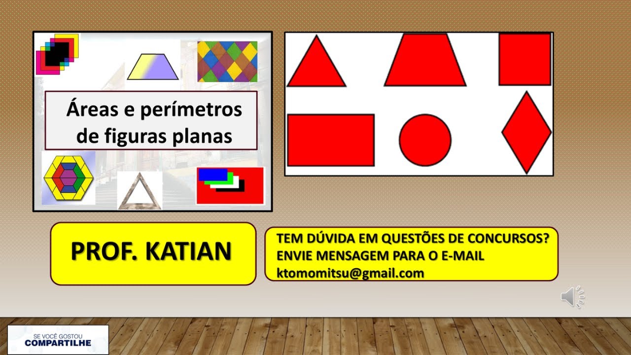 ÁREAS E PERÍMETROS DE FIGURAS PLANAS-Concurso Prefeitura  de Indaiatuba/SP- Inscrições em andamento.