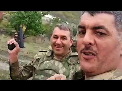 Şəhid Polkovnik Babək Səmidlinin Suqovuşana girərkən çəkilmiş videosu