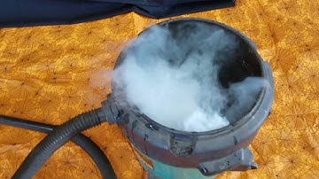 Dry Ice Fog Effect Using a Shop Vac