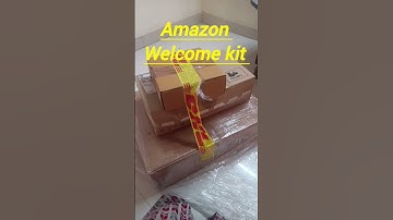 Amazon welcome kit VCS🥳🥳 job#amazon#jobs#vcs#viralshort
