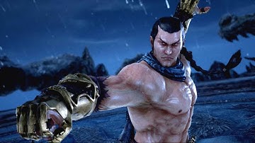 Tekken 7 feng combo (wall splat)