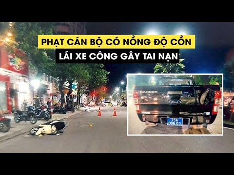 Video Thừa Thiên-Huế: Phạt nặng cán bộ có nồng độ cồn lái xe... - youtube