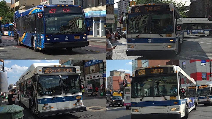 MTA/NICE: Bus Action at Downtown Flushing (Post-Queens Bus Network Redesign)