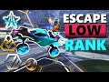 10 SIMPLE Tips to ESCAPE Low Ranks in Rocket League - (Plat/Gold/Silver)