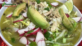 POZOLE VERDE DE POLLO para LA FAMILIA y VENTA DE COMIDA A DOMICILIO