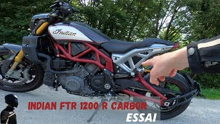 Indian Ftr 1200 R Carbon 2021 Essai