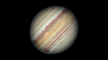Hubble View of Jupiter: Rotation