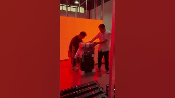 How do Chinese factories mass-produce LED video walls, with interesting processes