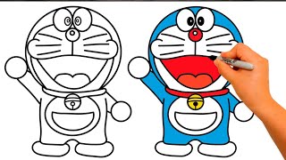 How to draw Doraemon|| Easy Way To Draw Doraemon|| Step by Step Doraemon Drawing||