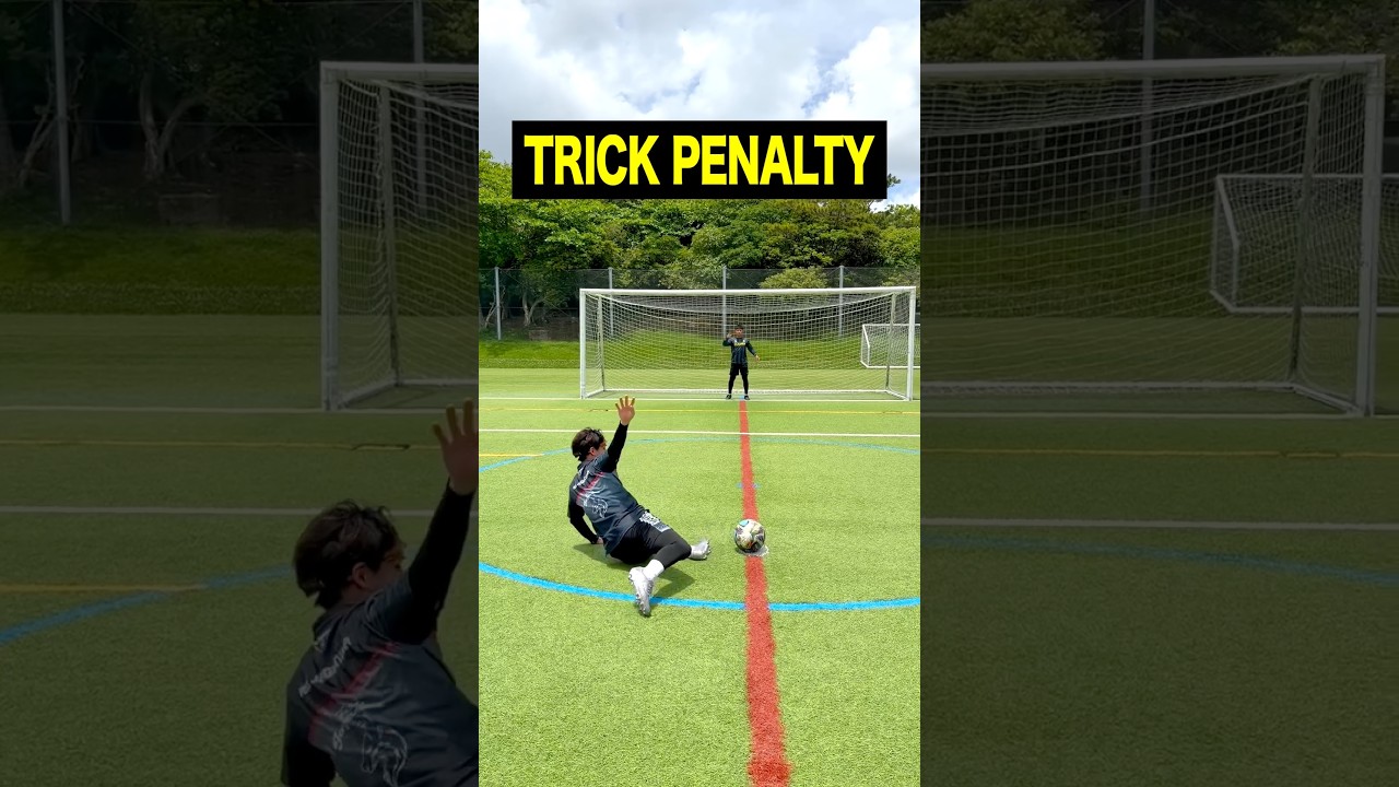 Yes or No ? TRICK PENALTY ⚽️😂#shorts #football